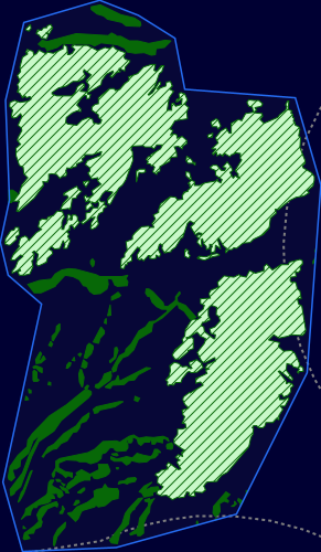Map showing Solan Bank Reef Marine Protected Area and linking to the MPA mapper